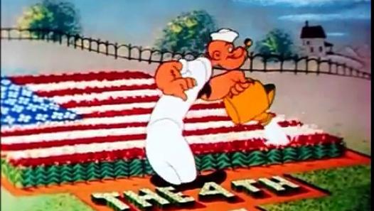 Patriotic Popeye
